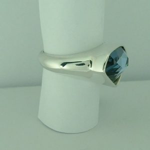 Sterling Silver Swarovski Crystal Ring -74