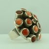 Sterling Silver Stone set Ring by Pistachio-624